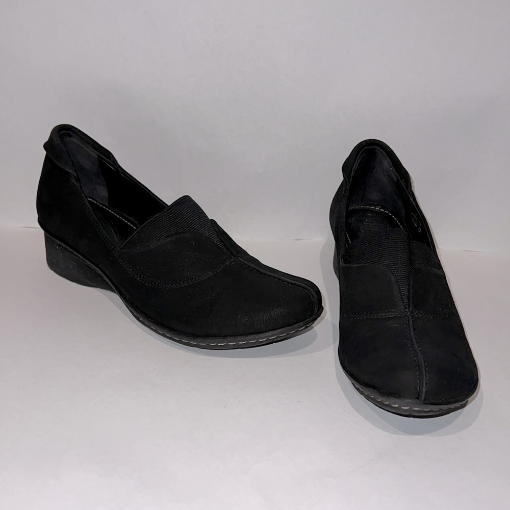 KRIO Vera Pelle Slip on black suede Loafers!